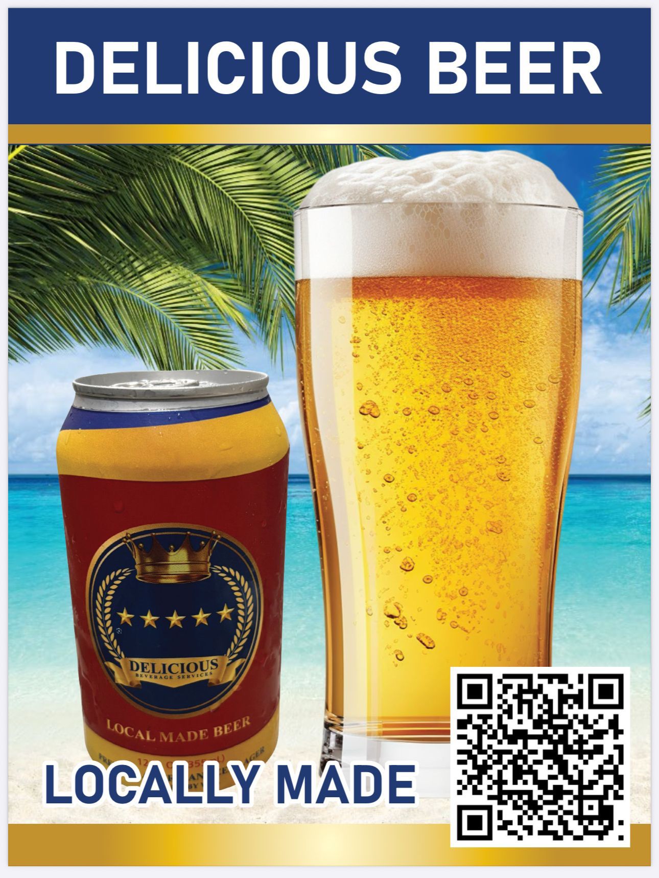 Delicious Beer promo flyer